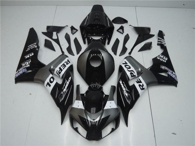 CBR 1000 RR 2004-2005 Verkleidung - Grau Schwarz Repsol