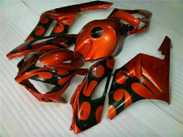 CBR 1000 RR 2004-2005 Verkleidung - Orange Schwarz