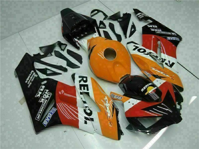 CBR 1000 RR 2004-2005 Verkleidung - Orange Schwarz Repsol