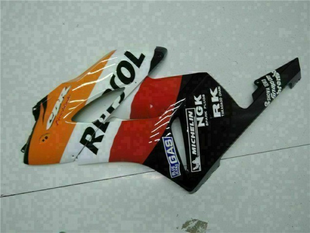 CBR 1000 RR 2004-2005 Verkleidung - Orange Schwarz Repsol