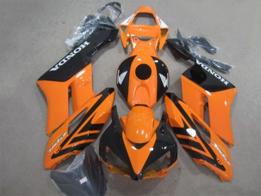 CBR 1000 RR 2004-2005 Verkleidung - Schwarz Orange