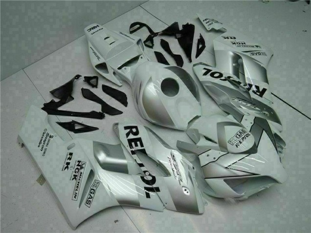 CBR 1000 RR 2004-2005 Verkleidung - Silber Weiß Repsol