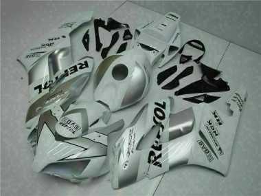 CBR 1000 RR 2004-2005 Verkleidung - Silber Weiß Repsol