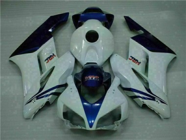 CBR 1000 RR 2004-2005 Verkleidung - Weiß Blau