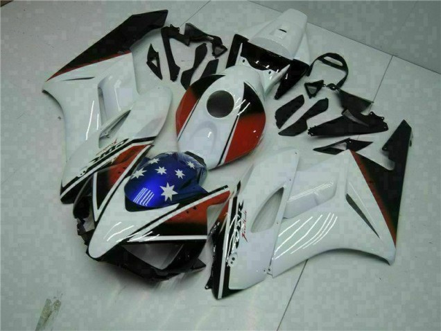 CBR 1000 RR 2004-2005 Verkleidung - Weiß Schwarz