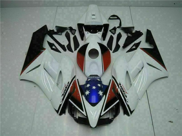 CBR 1000 RR 2004-2005 Verkleidung - Weiß Schwarz