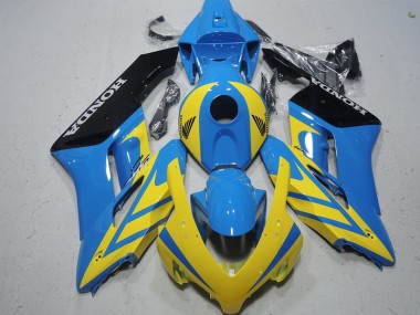 CBR 1000 RR 2004-2005 Verkleidungen - Blau Gelb