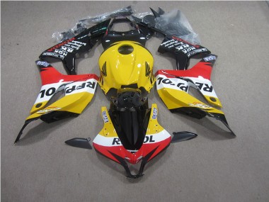 CBR 1000 RR 2004-2005 Verkleidungen - Gelb Repsol