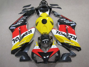 CBR 1000 RR 2004-2005 Verkleidungen - Gelb Rot Repsol