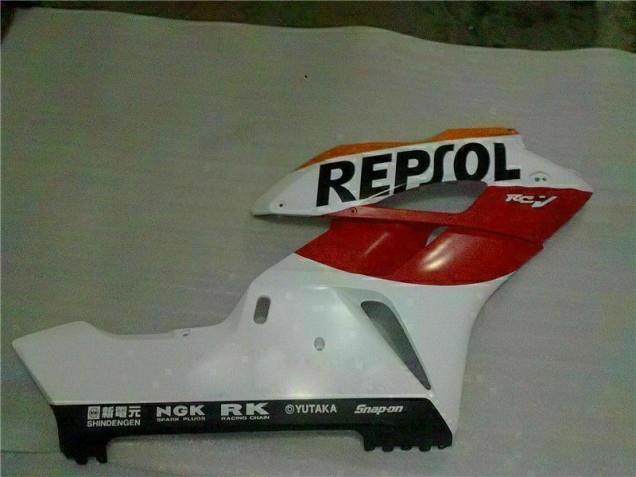 CBR 1000 RR 2004-2005 Verkleidungen - Orange Rot Repsol 26