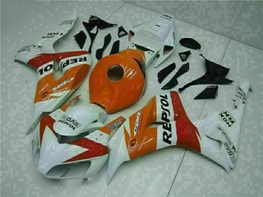 CBR 1000 RR 2004-2005 Verkleidungen - Orange Weiß Repsol