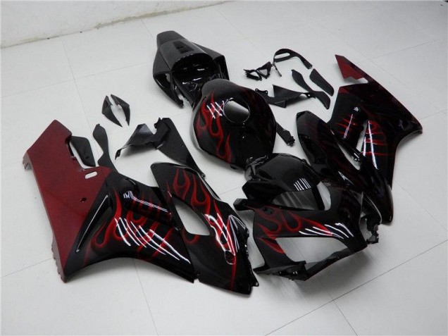 CBR 1000 RR 2004-2005 Vollverkleidung - Rot Schwarz