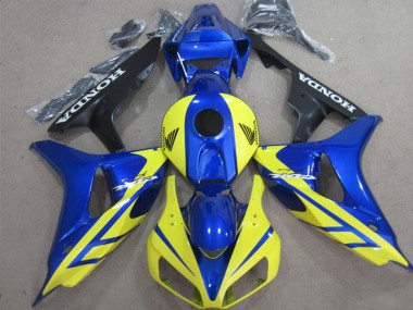 CBR 1000 RR 2006-2007 Verkleidung - Blau Gelb