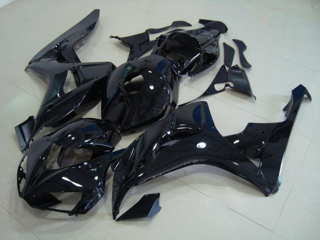 CBR 1000 RR 2006-2007 Verkleidung - Glänzend Schwarz