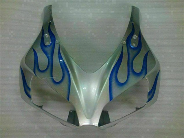 CBR 1000 RR 2006-2007 Verkleidungen - Blau Flamme Silber