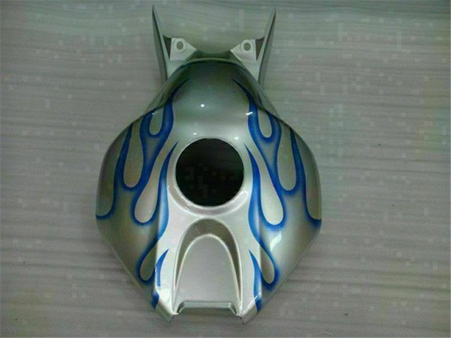 CBR 1000 RR 2006-2007 Verkleidungen - Blau Flamme Silber