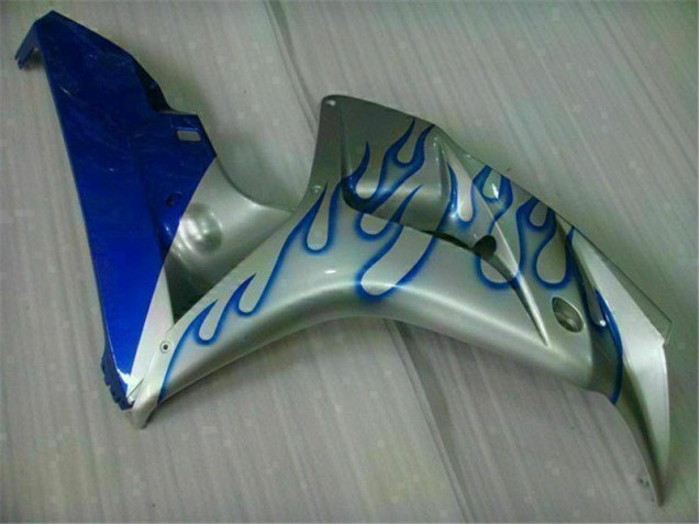 CBR 1000 RR 2006-2007 Verkleidungen - Blau Flamme Silber