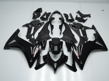 CBR 500 RR 2013-2015 Verkleidungen - Glänzend Schwarz