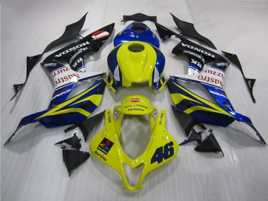 CBR 600 RR 2007-2008 Verkleidungen - Gelb Blau 46