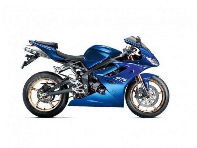 Daytona 675 Triple 2009-2012 Verkleidungen - Blau