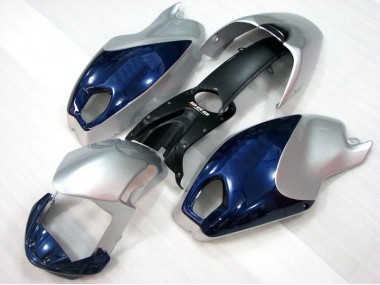 Ducati Monster 696 2008-2012 Verkleidungen - Blau Silber