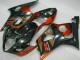 GSXR 1000 K3 2003-2004 Verkleidungen Komplett Sets - Schwarz