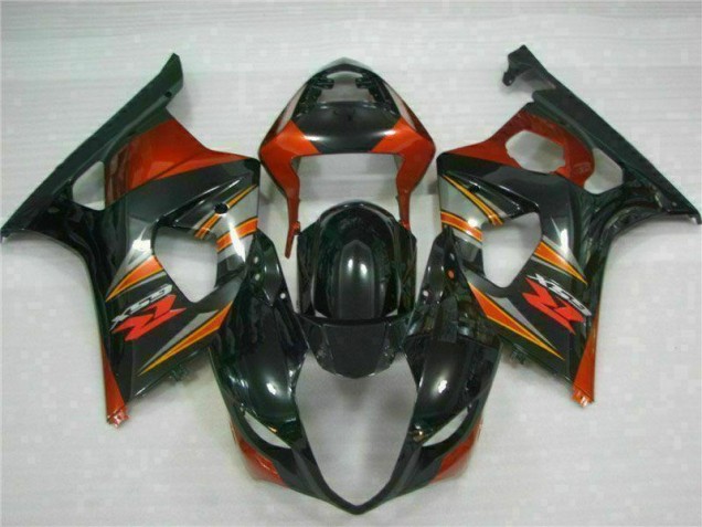 GSXR 1000 K3 2003-2004 Verkleidungen Komplett Sets - Schwarz