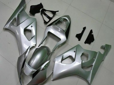 GSXR 1000 K3 2003-2004 Verkleidungen Komplett Sets - Silber