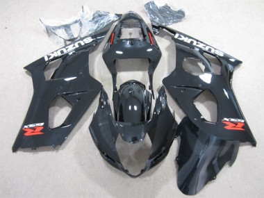 GSXR 1000 K3 2003-2004 Vollverkleidung - Schwarz