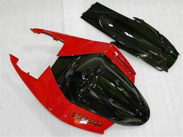 GSXR 1000 K5 2005-2006 Verkleidungen - Rot Schwarz