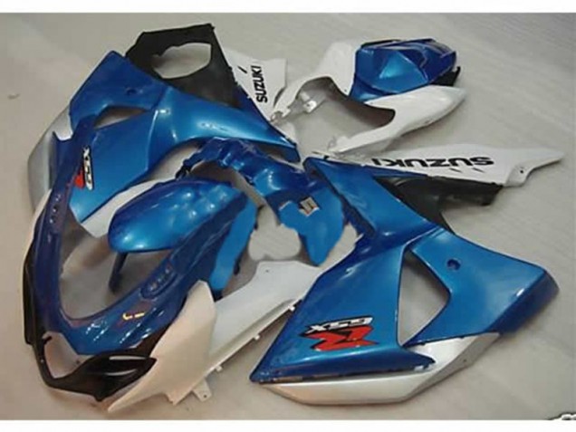 GSXR 1000 K9 2009-2016 Motorrad Vollverkleidung - Blau Weiß