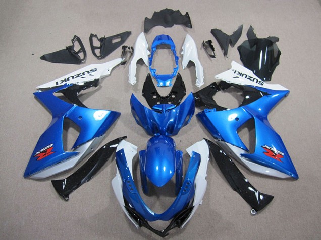 GSXR 1000 K9 2009-2016 Verkleidung - Blau Weiß