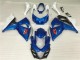 GSXR 1000 K9 2009-2016 Verkleidung & Plastik - Blau Weiß