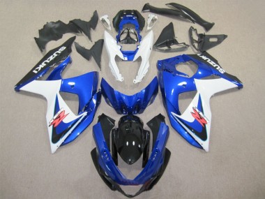 GSXR 1000 K9 2009-2016 Vollverkleidung - Blau Weiß