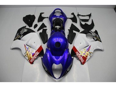 GSXR 1300 Hayabusa 1996-2007 Verkleidung - Blau Weiß