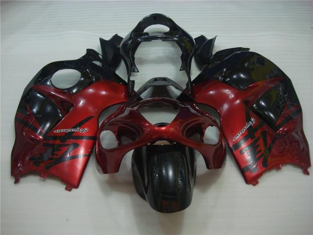 GSXR 1300 Hayabusa 1996-2007 Verkleidung - Rot Schwarz