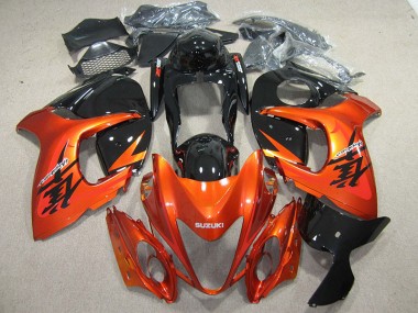 GSXR 1300 Hayabusa 2008-2019 Verkleidung - Orange Schwarz