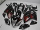 GSXR 1300 Hayabusa 2008-2019 Verkleidungen Komplett Sets - Schwarz Rot