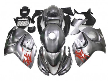 GSXR 1300 Hayabusa 2008-2019 Verkleidungen - Silber