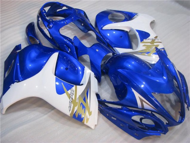 GSXR 1300 Hayabusa 2008-2019 Vollverkleidung - Blau Weiß