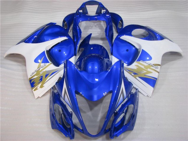 GSXR 1300 Hayabusa 2008-2019 Vollverkleidung - Blau Weiß