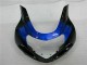 GSXR 600 / 750 K1 K2 K3 2001-2003 Verkleidung - Blau Schwarz