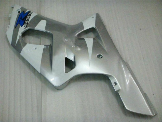 GSXR 600 / 750 K1 K2 K3 2001-2003 Verkleidung - Silber Schwarz