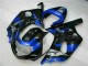 GSXR 600 / 750 K1 K2 K3 2001-2003 Verkleidungen - Blau Schwarz