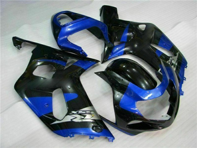 GSXR 600 / 750 K1 K2 K3 2001-2003 Verkleidungen - Blau Schwarz