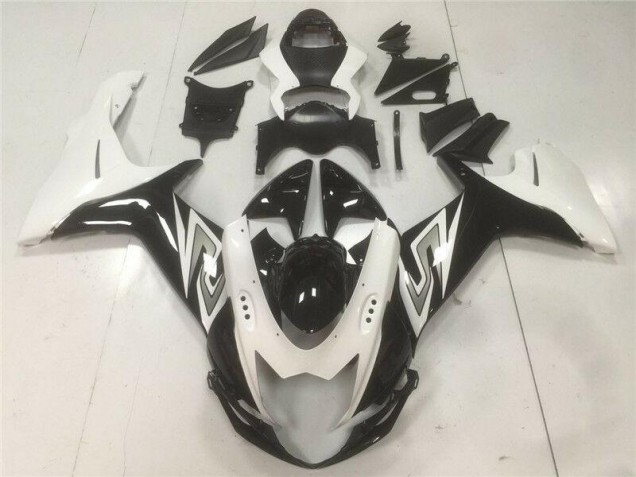 GSXR 600 / 750 K11 2011-2024 Verkleidungen - Schwarz Weiß