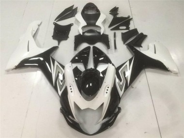 GSXR 600 / 750 K11 2011-2024 Vollverkleidung - Schwarz Weiß