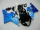 GSXR 600 / 750 K4 2004-2005 Verkleidungen & Plastik - Blau Schwarz