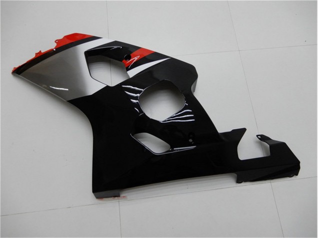 GSXR 600 / 750 K4 2004-2005 Verkleidungen - Rot Schwarz