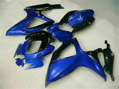 GSXR 600 / 750 K6 2006-2007 Motorrad Verkleidung - Blau